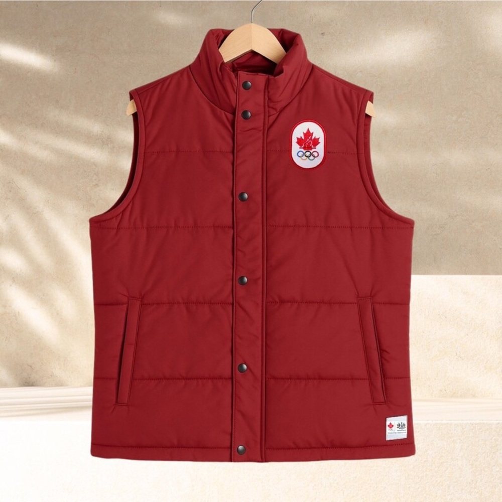 Team Canada Red Vest | Vintage Vancouver Olympics 2010 Edition